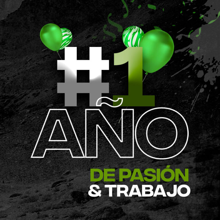 ¡Cumplimos un año!